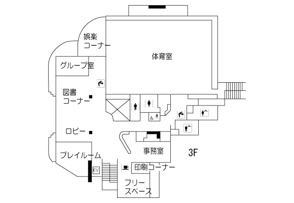 3階フロアマップ